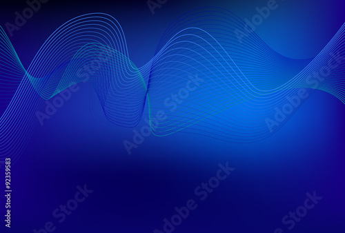 abstract flowing water wave vector background design element