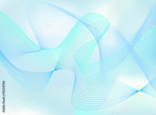 abstract flowing water wave vector background design element