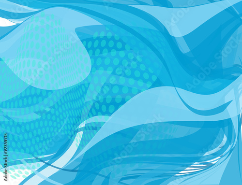 abstract flowing water wave vector background design element