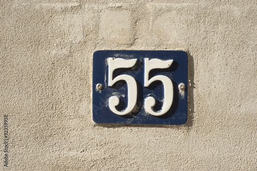 Address number 55
