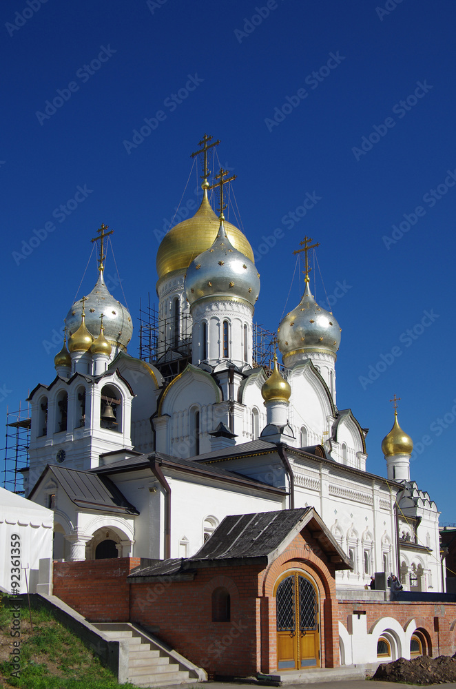 MOSCOW, RUSSIA - September 21, 2015: Conception Convent in autum
