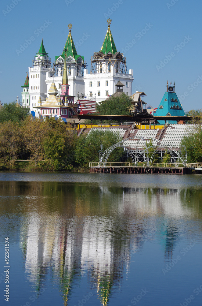 MOSCOW, RUSSIA - September 23, 2015: The Kremlin in Izmaylovo
