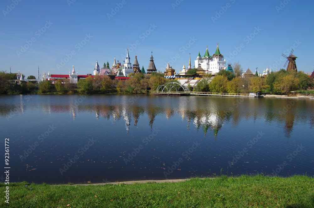 MOSCOW, RUSSIA - September 23, 2015: The Kremlin in Izmaylovo