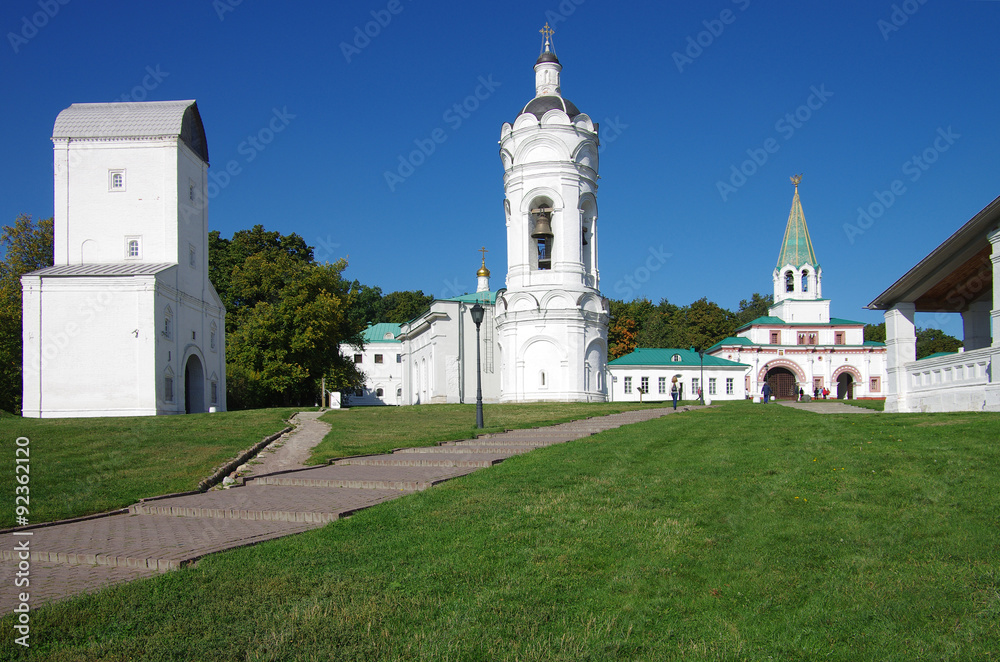 MOSCOW, RUSSIA - September 16, 2014: View of the Kolomenskoye es