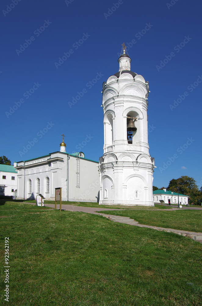 MOSCOW, RUSSIA - September 16, 2014: View of the Kolomenskoye es
