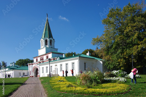 Photography MOSCOW, RUSSIA - September 16, 2014: View of the Kolomenskoye es