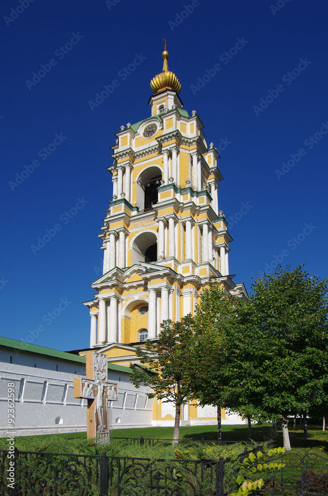 MOSCOW, RUSSIA - September 23, 2015: Novospassky Monastery