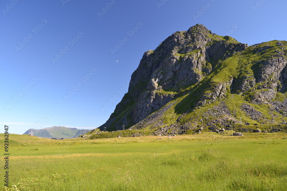Obraz premium Eggum, Lofoten Islands, Norway 
