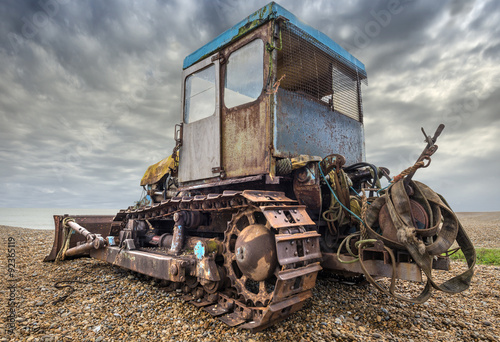 Beach bulldozer