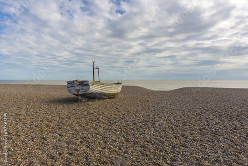 Fishing boat on the beach