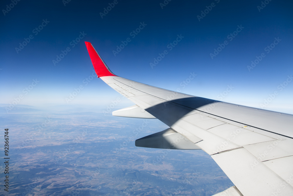 Obraz premium Plane Wing