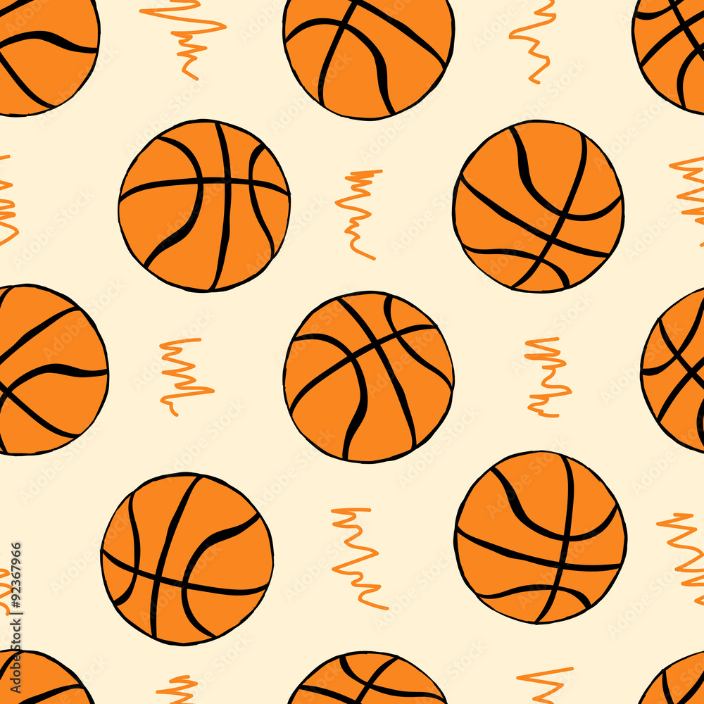 Seamless basketballs