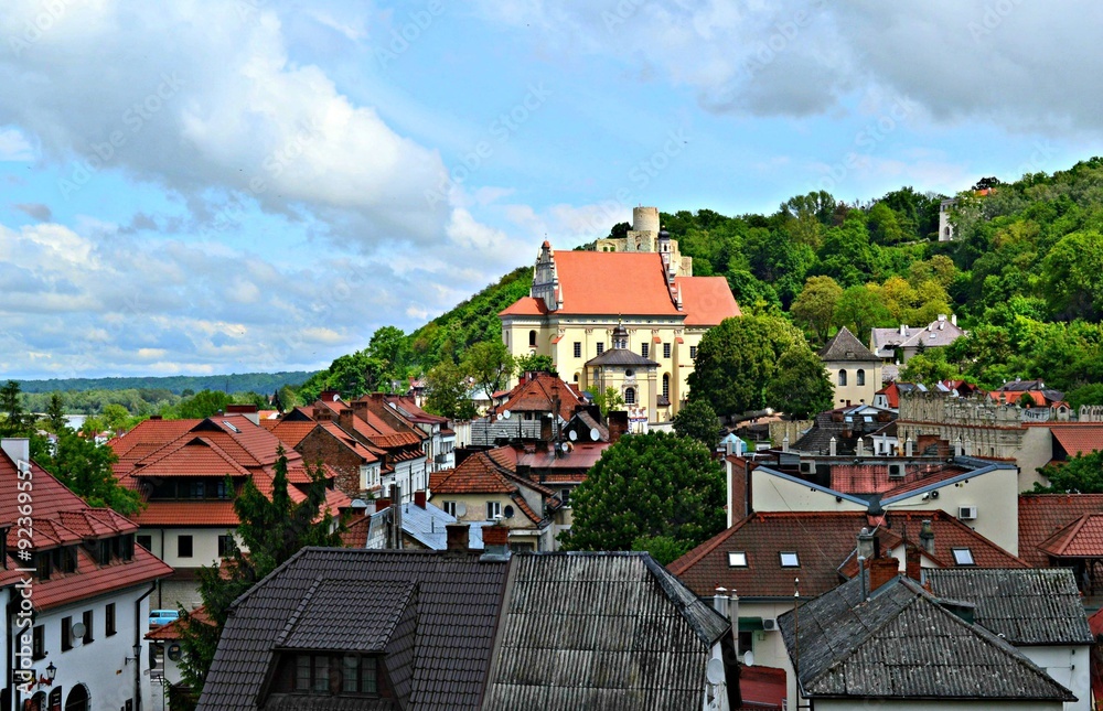 Widok na Kazimierz nad Wisłą