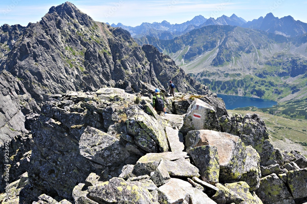 Tatry, Orla Perć, na Małym Kozim Wierchu