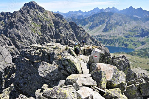 Tatry, Orla Perć, na Małym Kozim Wierchu photo