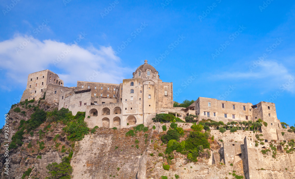 Ancient Aragonese Castle, Ischia island, Italy