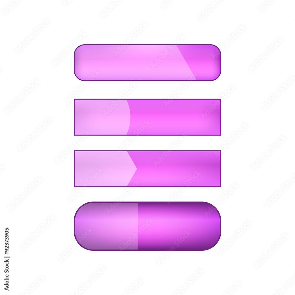 vector web buttons set vector web buttons set