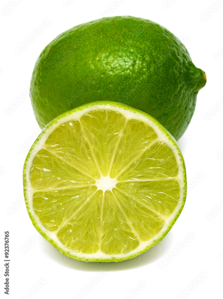 Citrus lime fruit slice Citrus lime fruit slice