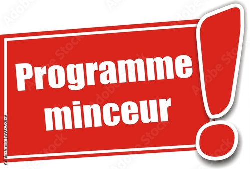 étiquette programme minceur 28092015
