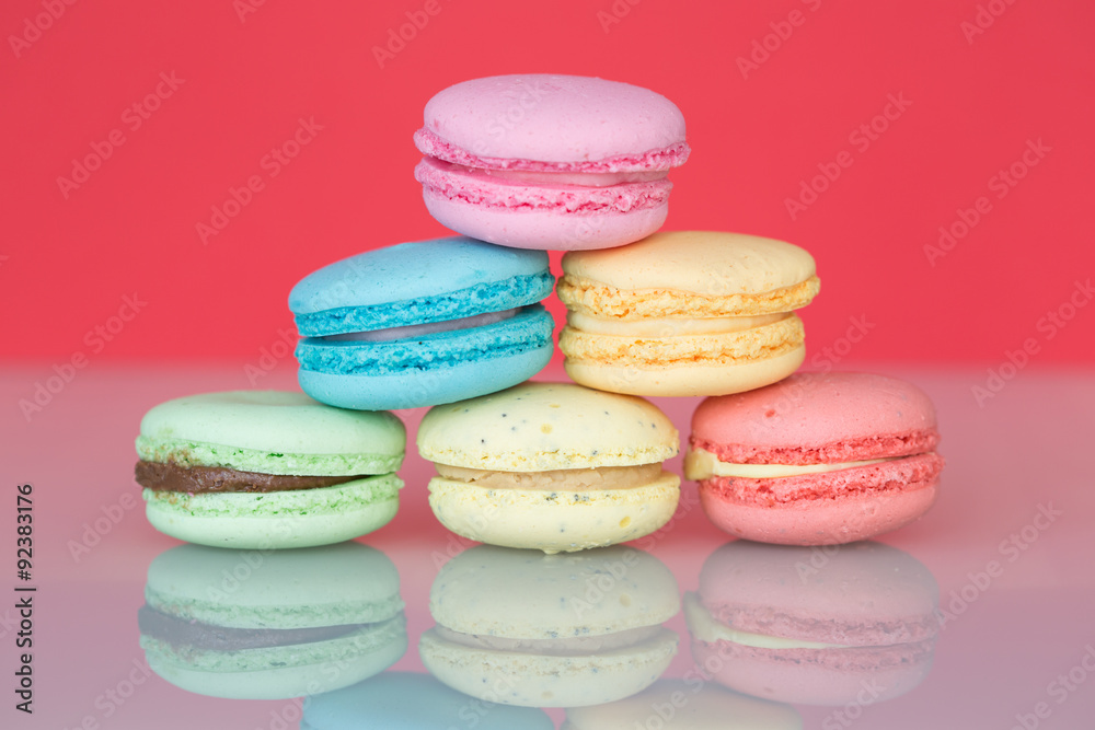 Traditional French homemade macaroons
Traditional French homemade macaroons