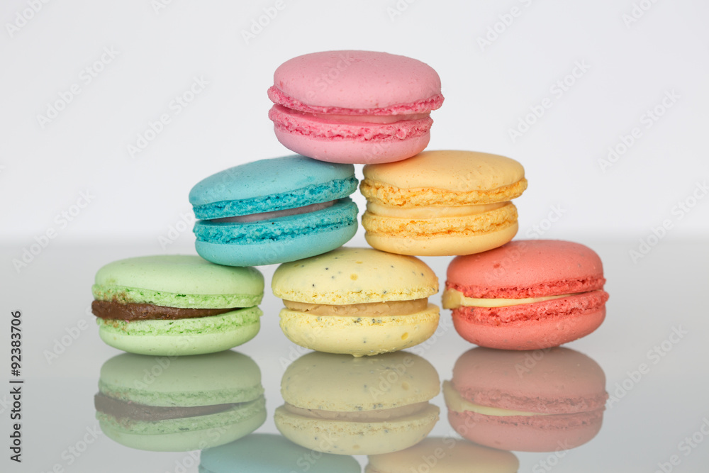 Traditional French homemade macaroons
Traditional French homemade macaroons