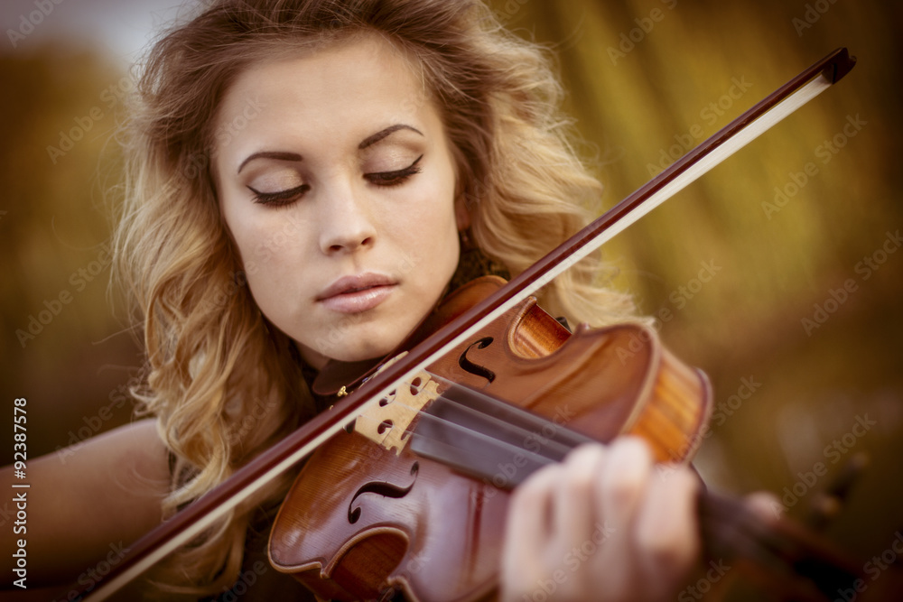 Portrait of musician