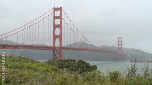 Misty Golden Gate Bridge photo