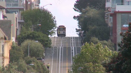 SF Trolley Car on the move