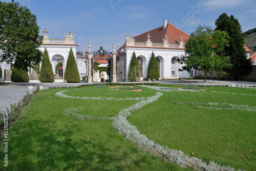 Gate and garden - Mikulov castle