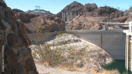 Memorial plaque at Hoover Dam