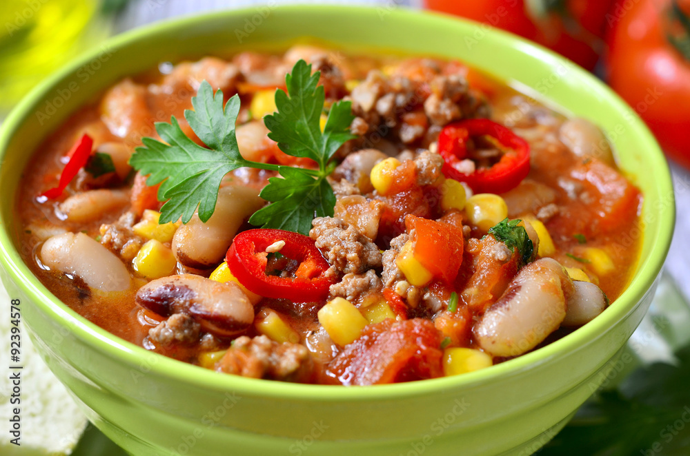 Chili con carne. Chili con carne.