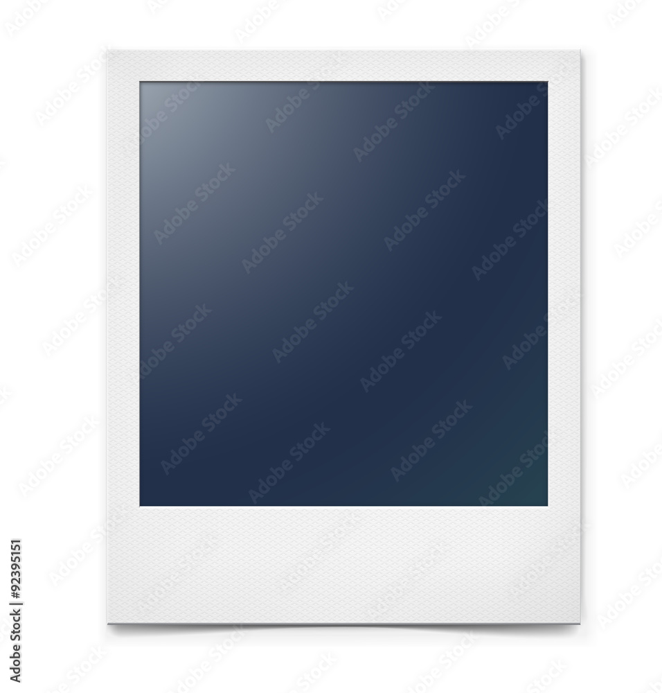 Photo frame isolated on a white background with a realistic paper texture and shadow. Can be used to design photo albums, promo, advertising, etc. Photo frame isolated on a white background with a realistic paper texture and shadow. Can be used to design photo albums, promo, advertising, etc.