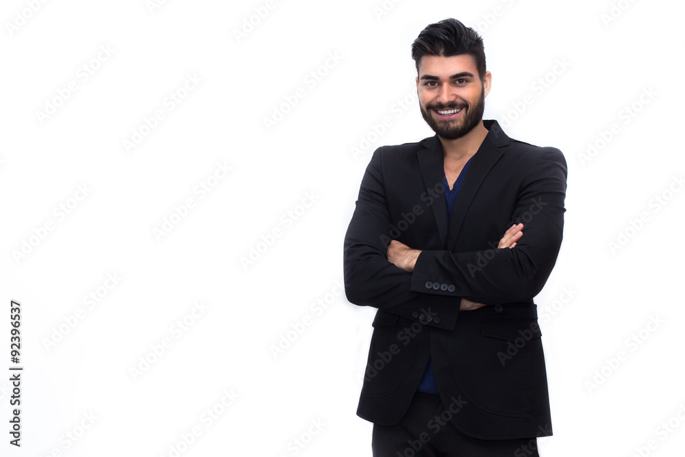 Portrait of an handsome confident business man Portrait of an handsome confident business man