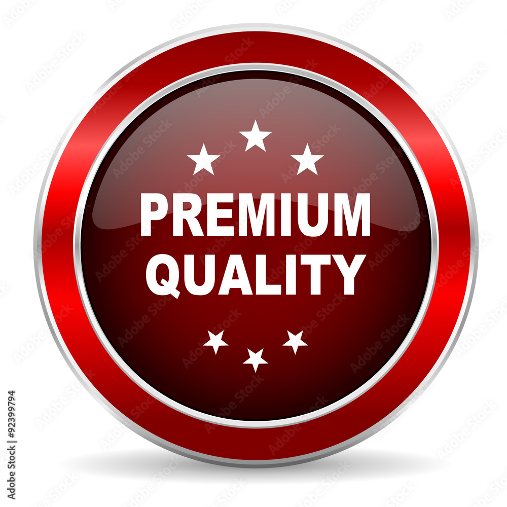 premium quality red circle glossy web icon, round button with metallic border premium quality red circle glossy web icon, round button with metallic border