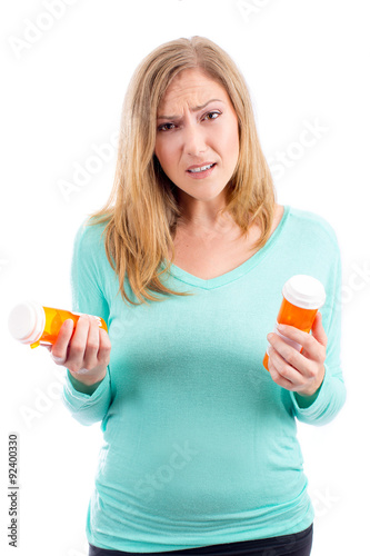 Woman medicine photo