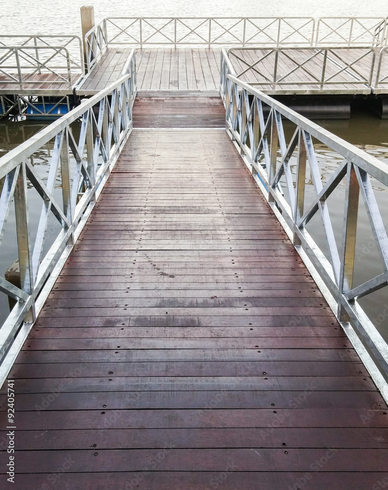 Fototapeta premium Wooden pier