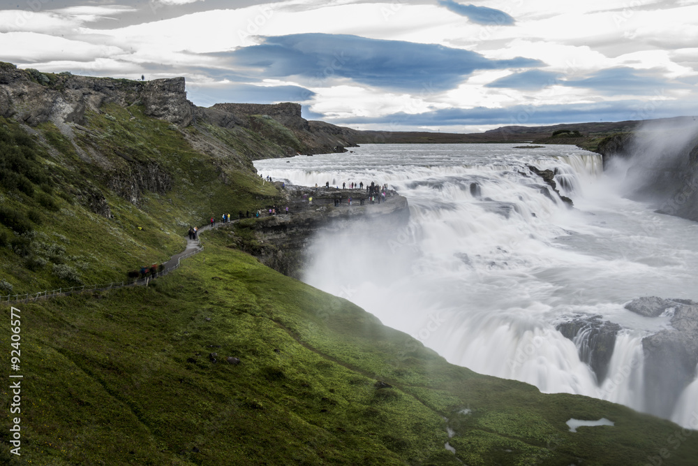 Fototapeta premium Cascate Gulfoss - Islanda