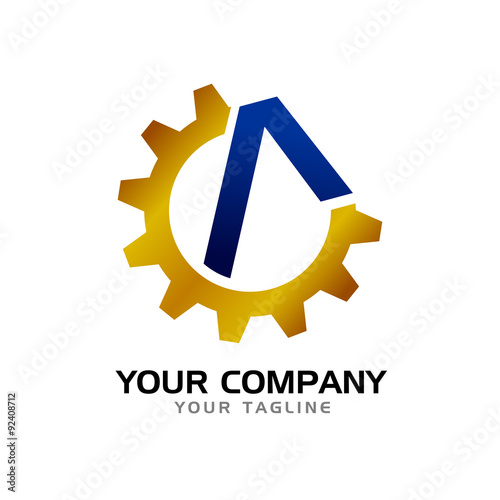 Initial A Civils Company Logo