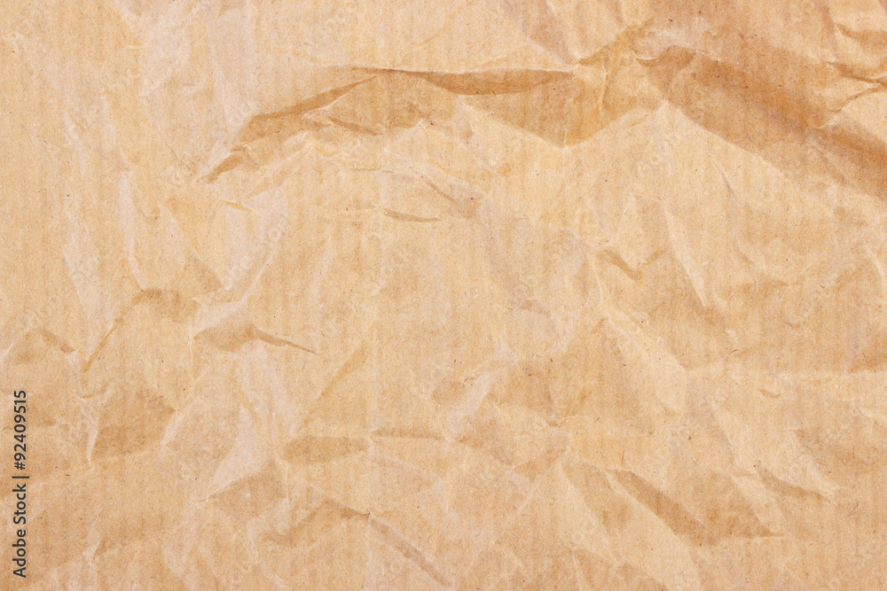 Obraz premium Old vintage crumpled paper as background