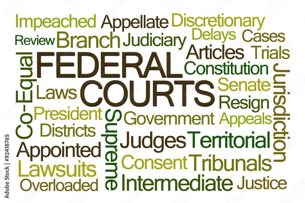 Federal Courts Word Cloud Federal Courts Word Cloud