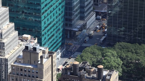 Manhattan midtown buildings New York City