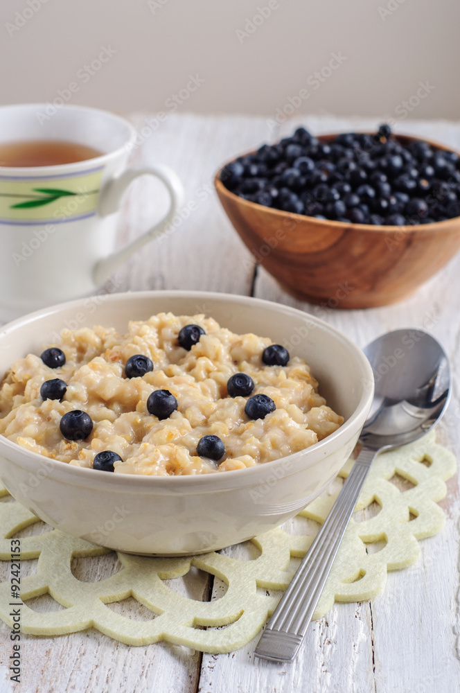 Oatmeal porridge for breakfast Oatmeal porridge for breakfast