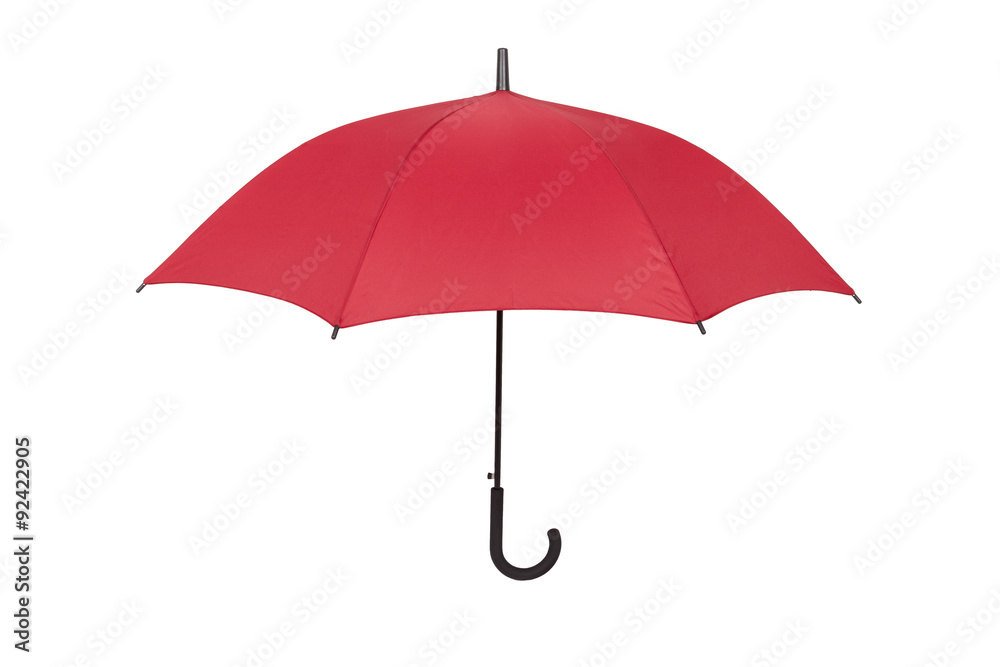 Roter Regenschirm Freisteller