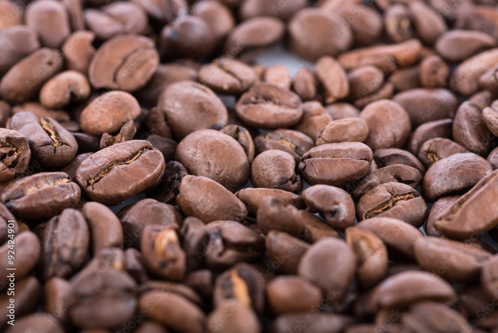 Background of coffee beans