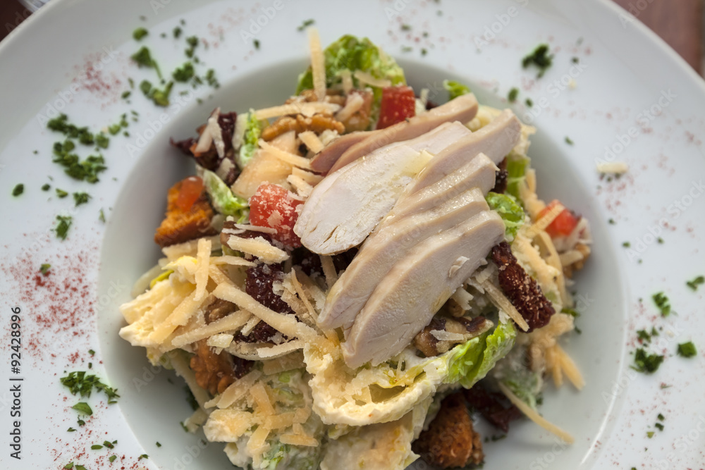 Salad with Avocado and Grilled Chicken fillet Salad with Avocado and Grilled Chicken fillet