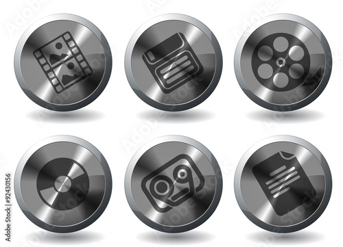 information carriers icons