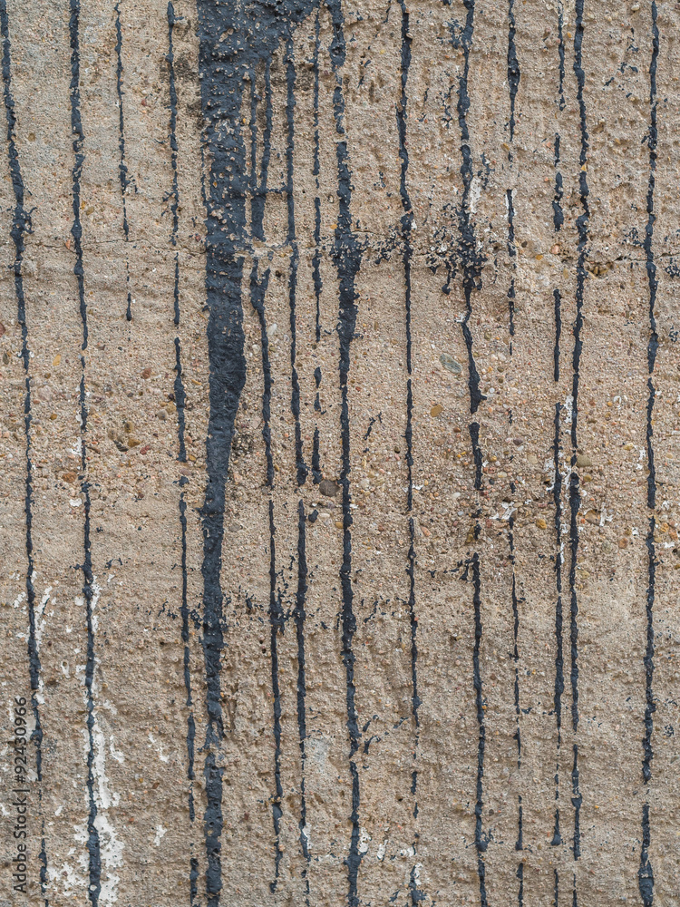 Obraz premium Verschmutzte Wan