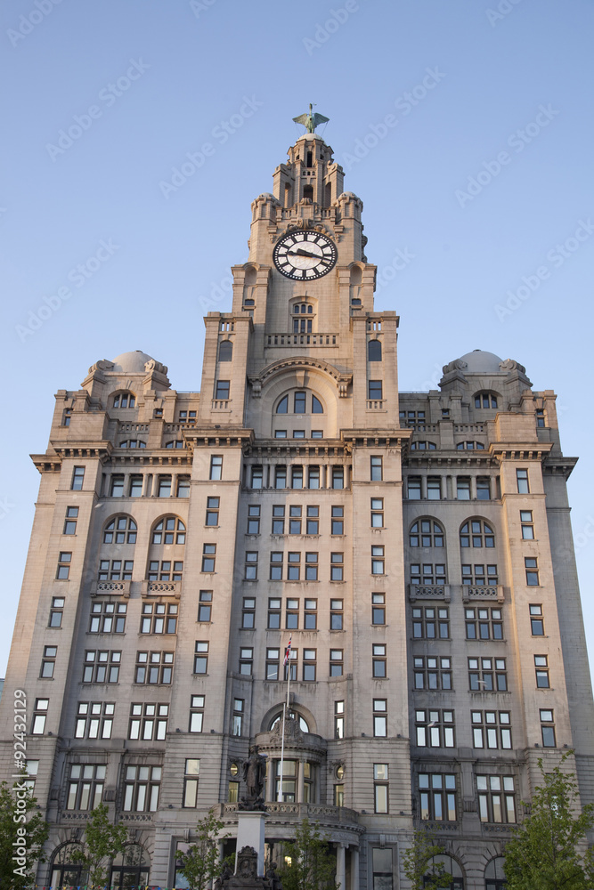 Royal Liver Building; Pier Head; Liverpool