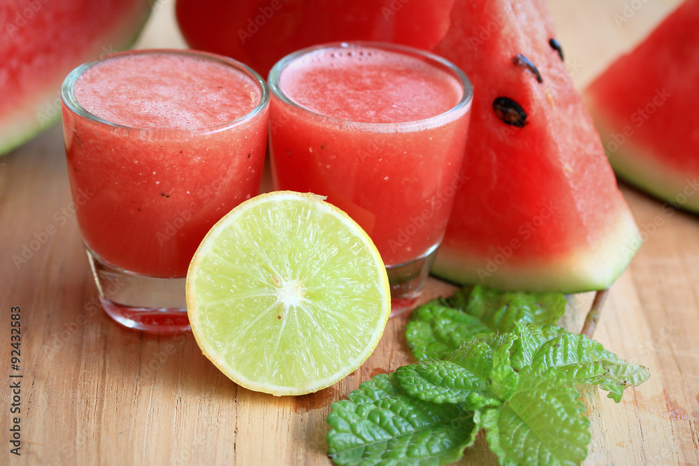 Watermelon smoothies