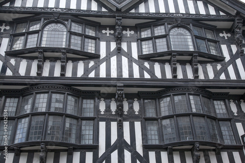 Traditional Facade in Forgate Street, Chester